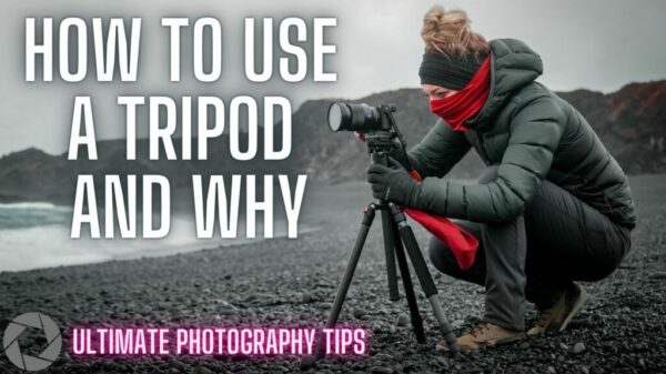 How to use a tripod and why