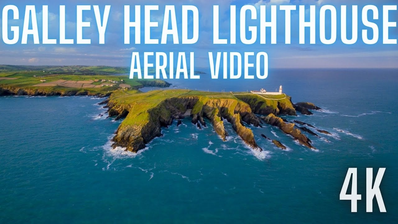 Video Thumbnail: Galley Head Lighthouse, West Cork, Ireland 4k
